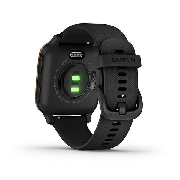 Garmin Venu SQ Music (2020) | Negro | Oro rosa | 40 mm 5