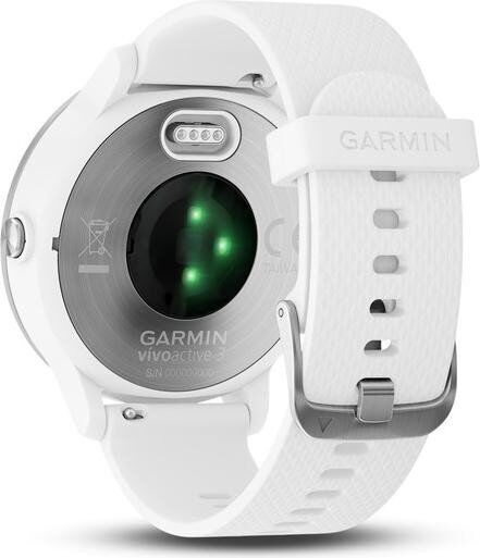 Garmin vivoactive 3 (2017) | Acciaio inossidabile | bianco 2