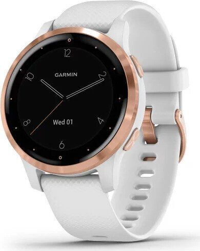 Garmin vivoactive 4S (2019) | rosa guld | hvid 1