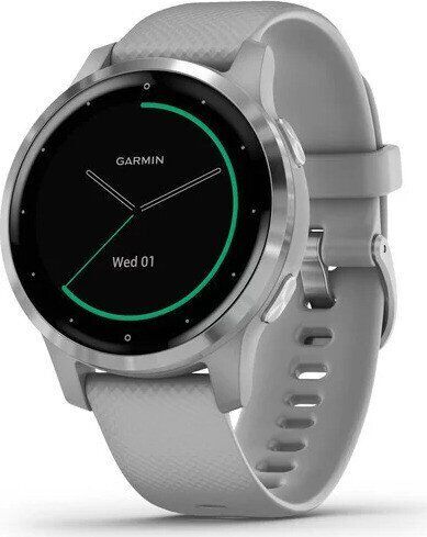 Garmin vivoactive 4S (2019) | hopea | harmaa 1