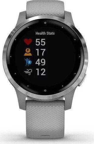 Garmin vivoactive 4S (2019) | hopea | harmaa 2