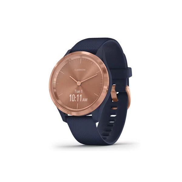 Garmin Vivomove 3S (2019) | Aço inoxidável | dourado rosa | azul 1