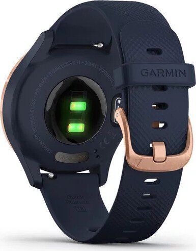 Garmin Vivomove 3S (2019) | Aço inoxidável | dourado rosa | azul 3