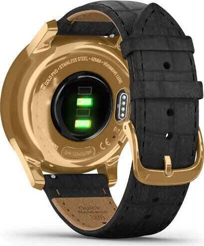 Garmin Vivomove Luxe (2019) | Nerezová ocel | zlatá | černá 3