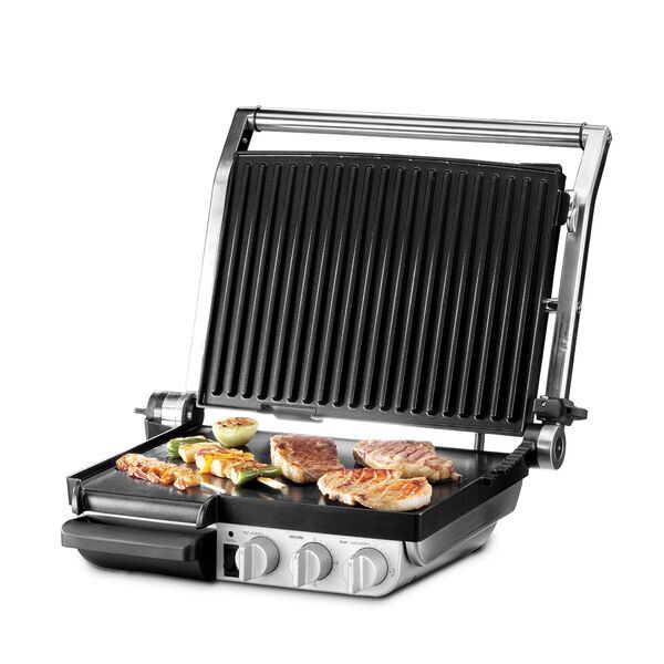 Gastroback Design Table grill Barbecue Advanced | silver/black 3