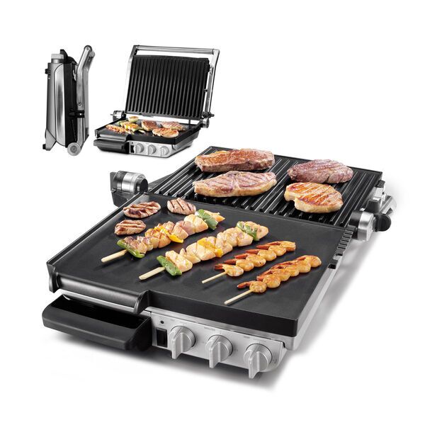 Gastroback Design Table grill Barbecue Advanced | silver/black 5