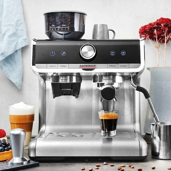 Gastroback Design Espresso Barista Pro espressokone | musta/hopea 2