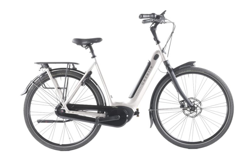 Gazelle Arroyo C8 HMB Elite (2023) | Lav påstigning | sølv | 28" | 57 cm | < 500 km | 500Wh 1