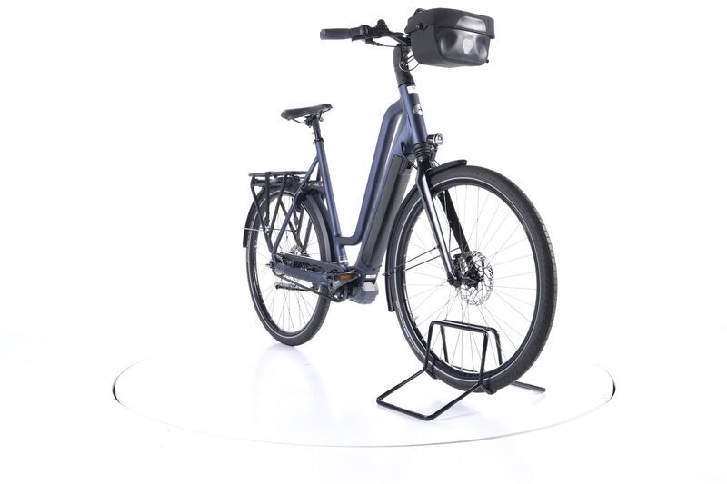 Gazelle Chamonix C5 HMS (2023) | Tiefeinsteiger | mitternachtsblau matt | 28" | 57 cm | 100 - 500 km | 504 Wh 3