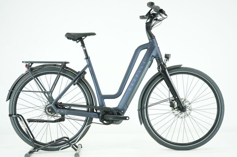 Gazelle Chamonix C5 HMS (2024) | Tiefeinsteiger | blau | 28" | 53 cm | 100 - 500 km | Bosch 3
