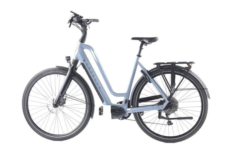 Gazelle Chamonix T10 HMS (2023) | Lav påstigning | grå | 28" | 57 cm | < 100 km 2
