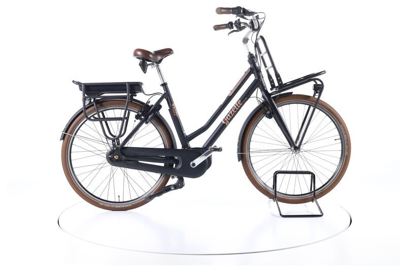 Gazelle Miss Grace C7+ HMB (2019) | Tiefeinsteiger | schwarz matt | 28" | 54 cm | 1500 - 2000 km 1