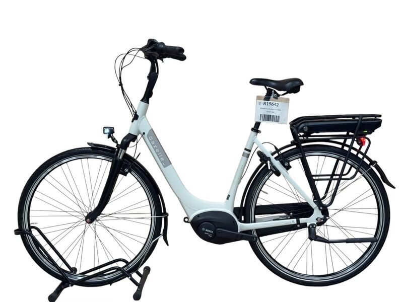 Gazelle Paris C7+ HMB (2023) | Tiefeinsteiger | weiß | 28" | 53 cm | < 500 km | 500 Wh 2