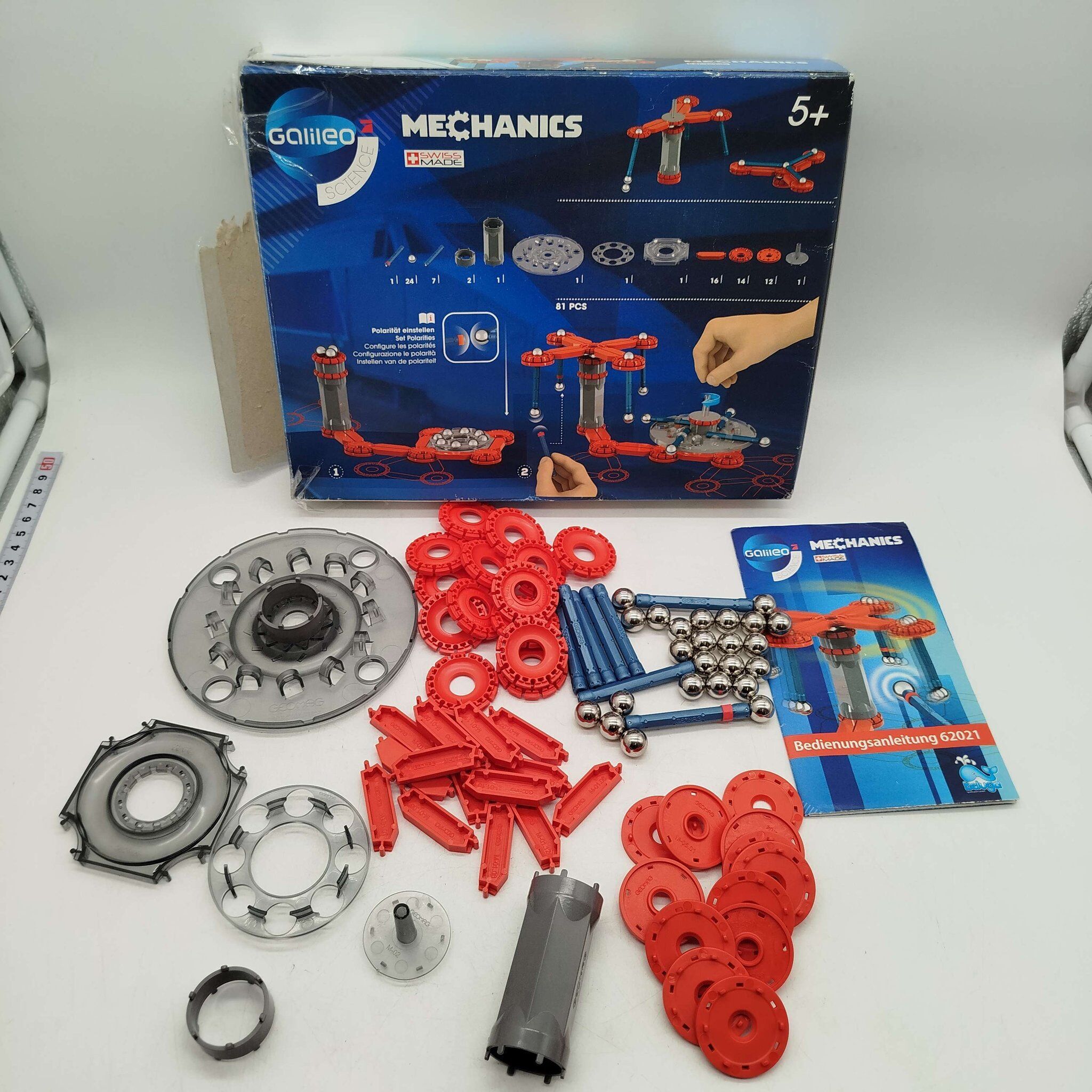 Geomag Galileo Science Mechanics 62021 Baukastene