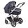 Gesslein Indy Kinderwagen inkl. Relax Babywanne | blue thumbnail 1/3