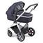 Gesslein Indy Kinderwagen inkl. Relax Babywanne | blue thumbnail 1/3
