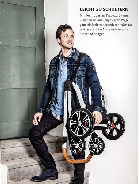 Gesslein Indy kärud, sh Relax beebivann | hall 2