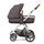 Gesslein Indy Kinderwagen inkl. Relax Babywanne | grey/orange thumbnail 2/4