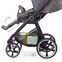 Gesslein Indy M2 Classic Kinderwagen inkl. CX3 Babywanne | black/green thumbnail 3/5