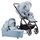 Gesslein Indy M2 Classic Kinderwagen inkl. CX3 Babywanne | blau thumbnail 1/5