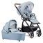 Gesslein Indy M2 Classic Kinderwagen inkl. CX3 Babywanne | blau thumbnail 1/5