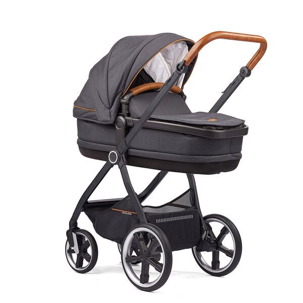 Gesslein Indy M2 Kinderwagen inkl. Relax Babywanne | grey 1