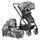 Gesslein Indy M2 Life Kinderwagen inkl. CX3 Babywanne | grey thumbnail 1/5