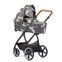 Gesslein Indy M2 Life Kinderwagen inkl. CX3 Babywanne | grau thumbnail 2/5