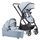 Gesslein Indy M2 Life Kinderwagen inkl. CX3 Babywanne | blau thumbnail 1/5