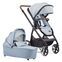 Gesslein Indy M2 Life Kinderwagen inkl. CX3 Babywanne | blue thumbnail 1/5
