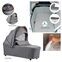 Gesslein Indy M2 Life Kinderwagen inkl. CX3 Babywanne | blue thumbnail 5/5