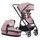 Gesslein Indy M2 Life Kinderwagen inkl. Relax Babywanne | rosa thumbnail 1/5