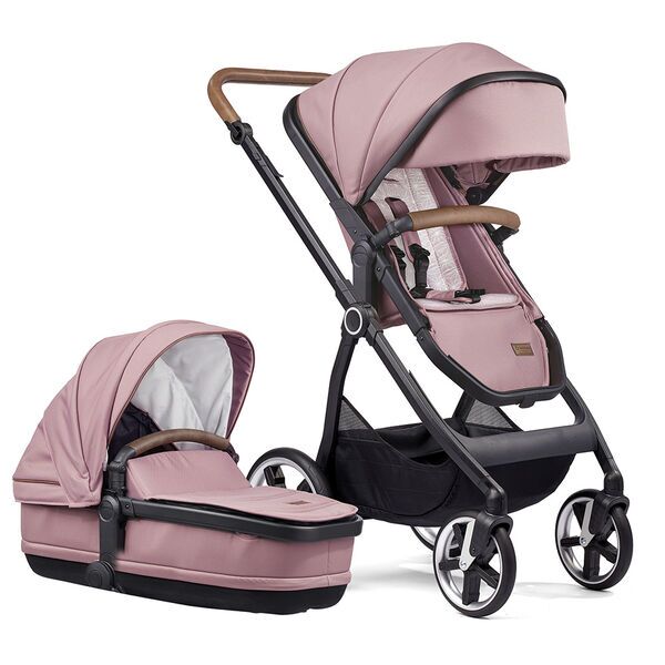 Gesslein Indy M2 Life Kinderwagen inkl. Relax Babywanne | pink 1