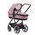 Gesslein Indy M2 Life Kinderwagen inkl. Relax Babywanne | rosa thumbnail 2/5