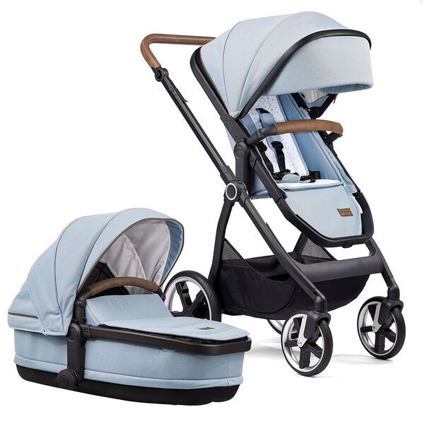 Gesslein Indy M2 Life Kinderwagen inkl. Relax Babywanne | blue 1