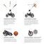 Gesslein Indy Style Kinderwagen | beige thumbnail 4/5