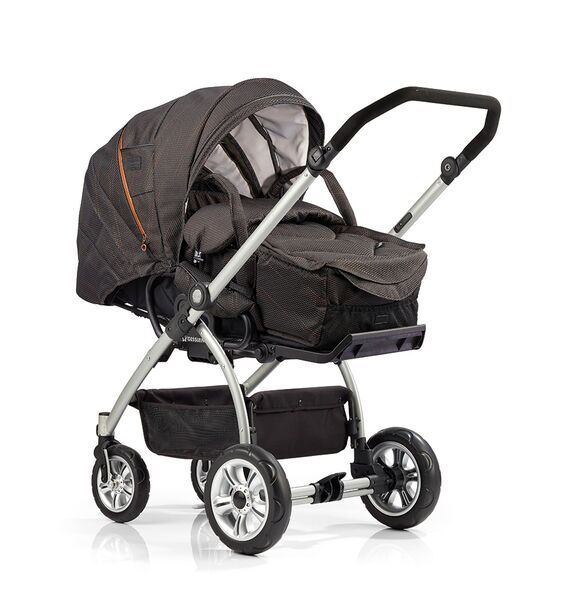 Gesslein M4 Kinderwagen inkl. C1 Lift Tragetasche | black 1