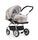 Gesslein M4 Kinderwagen inkl. C2 Compact Tragetasche | hellgrau thumbnail 1/5