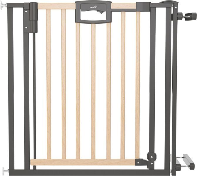 Geuther Easylock Plus Trapveiligheidshekje | grijs/bruin, image 1 of 3