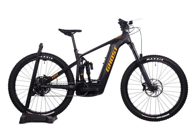 Ghost E-Riot CF Advanced (2022) | Diamant | schwarz | 27.5" | S | < 500 km 1