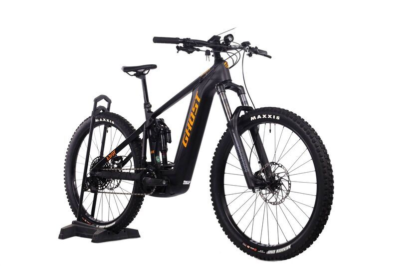Ghost E-Riot CF Advanced (2022) | Diamant | schwarz | 27.5" | S | < 500 km 2