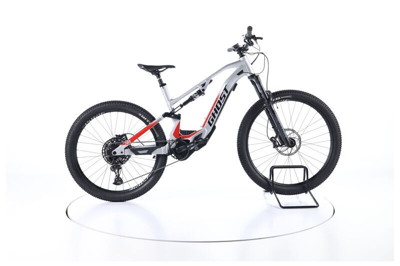 Ghost Hybride ASX Base 130 (2021) | Diamant | silber/schwarz/rot | 29/27.5" | L | 1500 - 2000 km 1