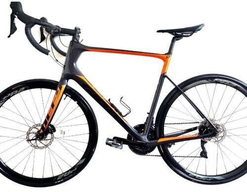 Som Ny: Giant Defy Advanced 2 (2020) | Diamant | orange/svart | 62 cm | XXL | < 100 km