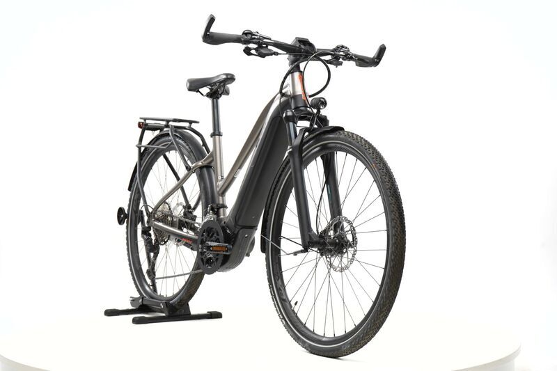 Giant Explore E+ Pro 0 STA (2021) | Step-Through | metallic brown/black satin matte gloss | 28" | 41 cm | 100 - 500 km 2