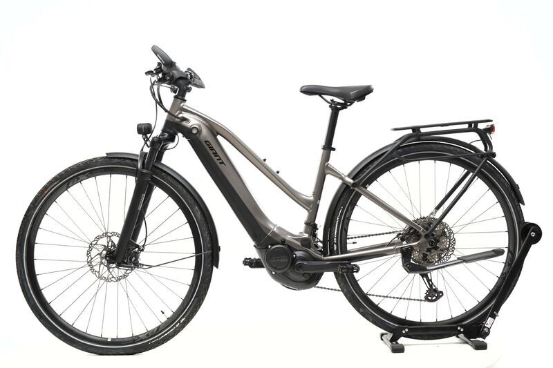 Giant Explore E+ Pro 0 STA (2021) | Step-Through | metallic brown/black satin matte gloss | 28" | 41 cm | 100 - 500 km 4