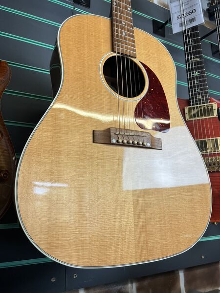Gibson J-45 Studio Walnut Gloss Natural 2023 Electro-Acoustic Guitar | Gloss Natural, image 3 of 5