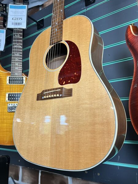 Gibson J-45 Studio Walnut Gloss Natural 2023 Electro-Acoustic Guitar | Gloss Natural, image 5 of 5