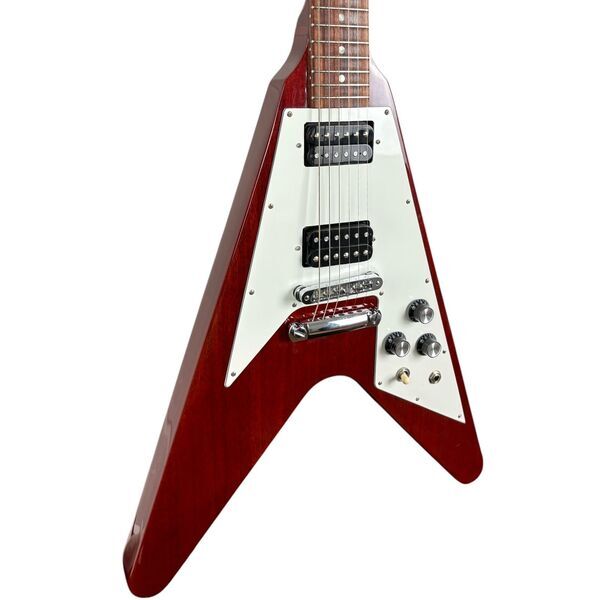 Gibson 68 Reissue Flying z roku 2012 | Čerešňovo červená, image 2 of 5