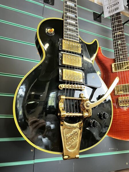 Gibson Custom, Art & Historic 1957 Les Paul Custom 'Black Beauty' Reissue 2000 | black, image 3 of 5