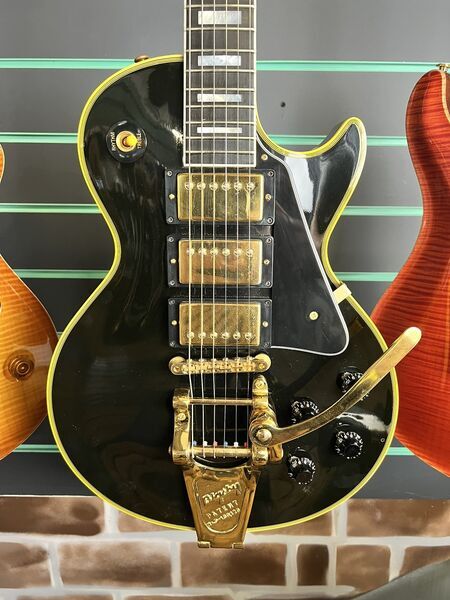 Gibson Custom, Art & Historic 1957 Les Paul Custom 'Black Beauty' Reissue 2000 | black, image 4 of 5